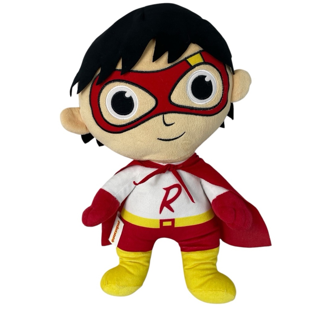 Ryan’s World Red Titan Large Sized Pillow Buddy Plush Stuffed Super Hero 18” Toy